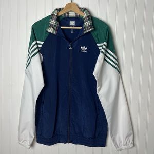 Adidas Jacket w/ hidden Hood